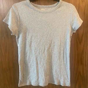 Mossimo light gray heather gray everyday t-shirt size L from Target